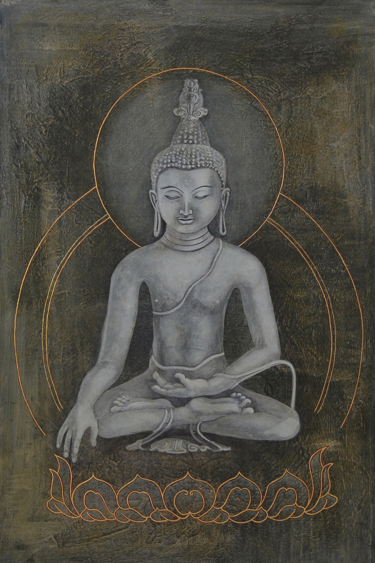my buddha center panel
